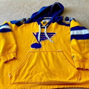 St. Louis Blues CCM hockey hoodie 4XL